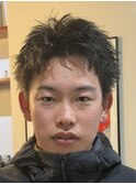 メンズスパイキーショート/ショートパーマ 【¥12500】