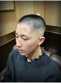 沢北　坊主　スキンフェード新潟　新潟市　床屋　ボウズ