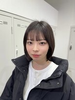 アッシュ 下北沢店(Ash) 重くないスッキリあご下ボブ