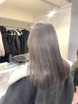 ネオリーブカフ 鶴ヶ峰店(Neolive caff)&nbsp;モカグレージュ　レイヤー　ダブルカラー