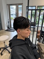 アロー 船橋店(AROH)&nbsp;MEN’S HAIR/波巻きツイストスパイラル/リバースセンターパート