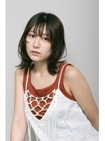 ロッカ(ROCCA)&nbsp;外はねミディ透明感グレージュ