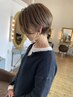 【白髪ぼかし艶カラー】似合わせカット+カラー+髪質ケアトリートメント
