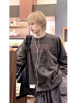 ケイ ジングウ(K Jingu) ミルクティーベージュマッシュウルフ