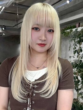 アポロ 横浜駅店(apollo) ブリーチカラー/ダブルカラー/レイヤーカット/髪質改善/men's