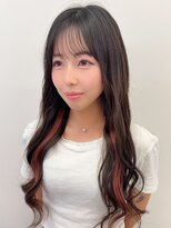 ロサ ファイブヘアー(Rosa..5Hair) エクステでインナーカラー!ポイントでオシャレに!