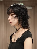 ウーズ ハラジュク(Ooze.HARAJUKU) ミディアムウルフパーマ