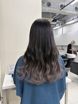 アライブ ハラジュク(ALIVE harajuku)&nbsp;ブリーチインナーバレイヤージュグラデーションカラー夕貴