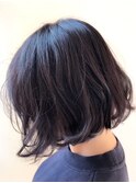 インナーカラー×シアーパープル【ブリーチ1回】