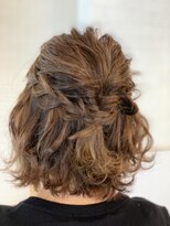 アトリエコパン(atelier copan) ボブハーフアップ