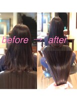 オハナ(ohana)&nbsp;【ohana 表参道】ケラチントリートメント×大人のベイクドカラー