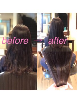 オハナ(ohana) 【ohana 表参道】ケラチントリートメント×大人のベイクドカラー