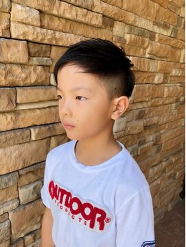 エノモト(ENOMOTO) キッズカット ナチュラル爽やかショート アシンメトリー