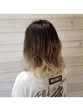 クレア(CREA) バレイヤージュアッシュ