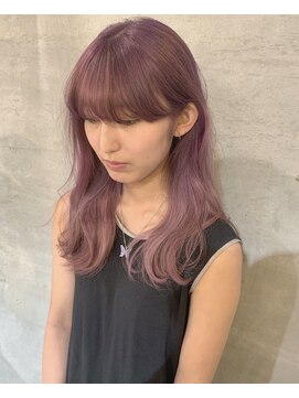 アティック ヘアーデザインアンドリラクゼーション(attic hair design&relaxation) ラベンダーピンク