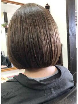 プリーム ヘアー(Pleame hair) ワンレンボブ