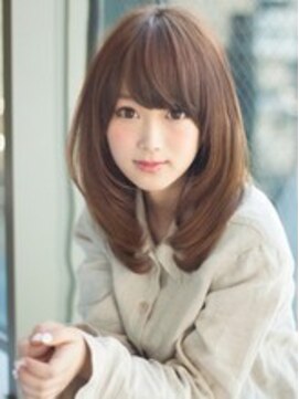 シウ(shiwu) shiwuひし形セミロングヘア