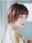 ハイライトカラー♪前髪♪大人かわいい