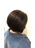 前下がりショートボブ