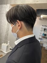 バイフィフス 原宿/表参道(by fifth)&nbsp;ナチュラルセンターパート　ツーブロ　刈り上げ