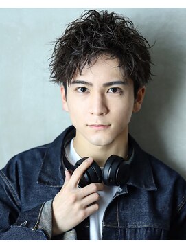 リップスヘアー 銀座(LIPPS hair) 爽やかスパイラルアップバング