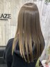 髪質改善トリートメント（フォルムメイク）＋リタッチカラー＋カット　