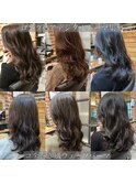 コテ巻き風デジタルパーマ韓国風ロングヘアchobii表参道/栗原18