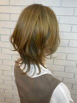 サボン ヘア デザイン カーザ(savon hair design casa+) マッシュウルフ＊シルバーアッシュ