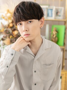 カバーヘアアンドスパ ブリス 浦和(COVER HAIR&SPA bliss) モノトーングレージュ重めマッシュヘア―a浦和20代30代40代