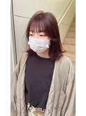 柔らかい似合わせピンクブラウン
