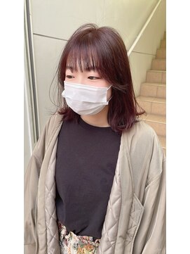 クララ サカエ(CLALA Sakae LA.DONNA group) 柔らかい似合わせピンクブラウン