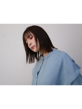 ファロ 二子玉川(falo) ツヤ髪スタイル ニュアンスカラー【falo二子玉】