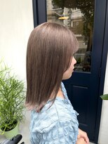 ヘアー アトリエ イチ(hair atelier iti)&nbsp;ベージュピンクカラー