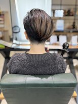 ソーホーヘアーアンドボタニカル 大橋店(SOHO hair & botanical) ショート/30代40代/グレーアッシュ