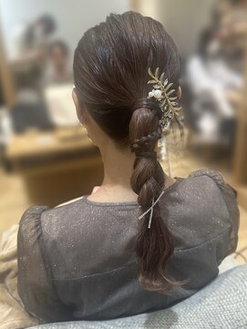 バイオレットジェム(Violet`jem) 結婚式ヘアセットお呼ばれヘア