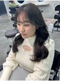 韓国ヘア/顔周り/レイヤーカット/くびれヘア/宮田里穂