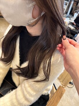 ヘアーエスクールステラ(hair S.COEUR stella) 柔らかいブラウンカラー