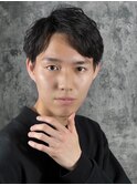 ナチュラルアップバングショート