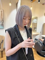 エン(en)&nbsp;ボブ×グレージュ