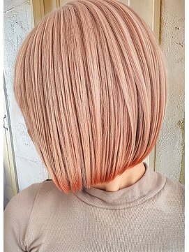 サンティエ(scintiller) 裾カラーダブルカラーケアブリーチインナーカラー