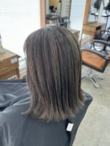アジールヘア 北千住駅西口店(agir hair) 白髪ぼかしハイライトカラー 北千住 