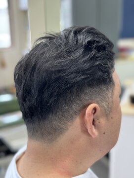 へあーさろんふじわら ニュアンスツーブロックカット