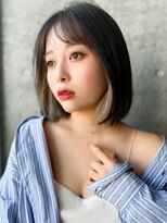 エインアンリー 表参道(AIN.ANLY.) 1着物メルティカラー似合わせカットウェーブミディアムレイヤー