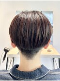 刈り上げ女子/マッシュショート/ハンサムショート/ツーブロック