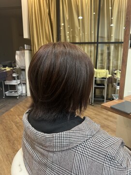 ジップ 浜田店(zip) ショートウルフ×２０代モード感UP