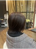 ショートウルフ×20代モード感UP
