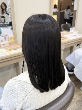 アルターリール(aL ter Rire) ホワイトグレージュ/デジタルパーマ/チェリーブラウン/杉田花乃