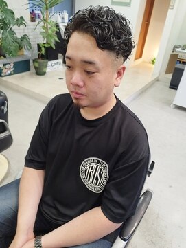 ガブ(GABU.) ナチュラルパーマ(ソフトフェード)