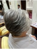 ミセスヘア◎大人キレイな美シルエットショートウェーブショート