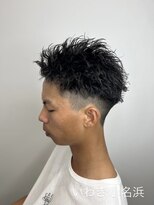 クルム(guleum)&nbsp;ダークアッシュ/アッシュブラック/パーマ/ベリーショート